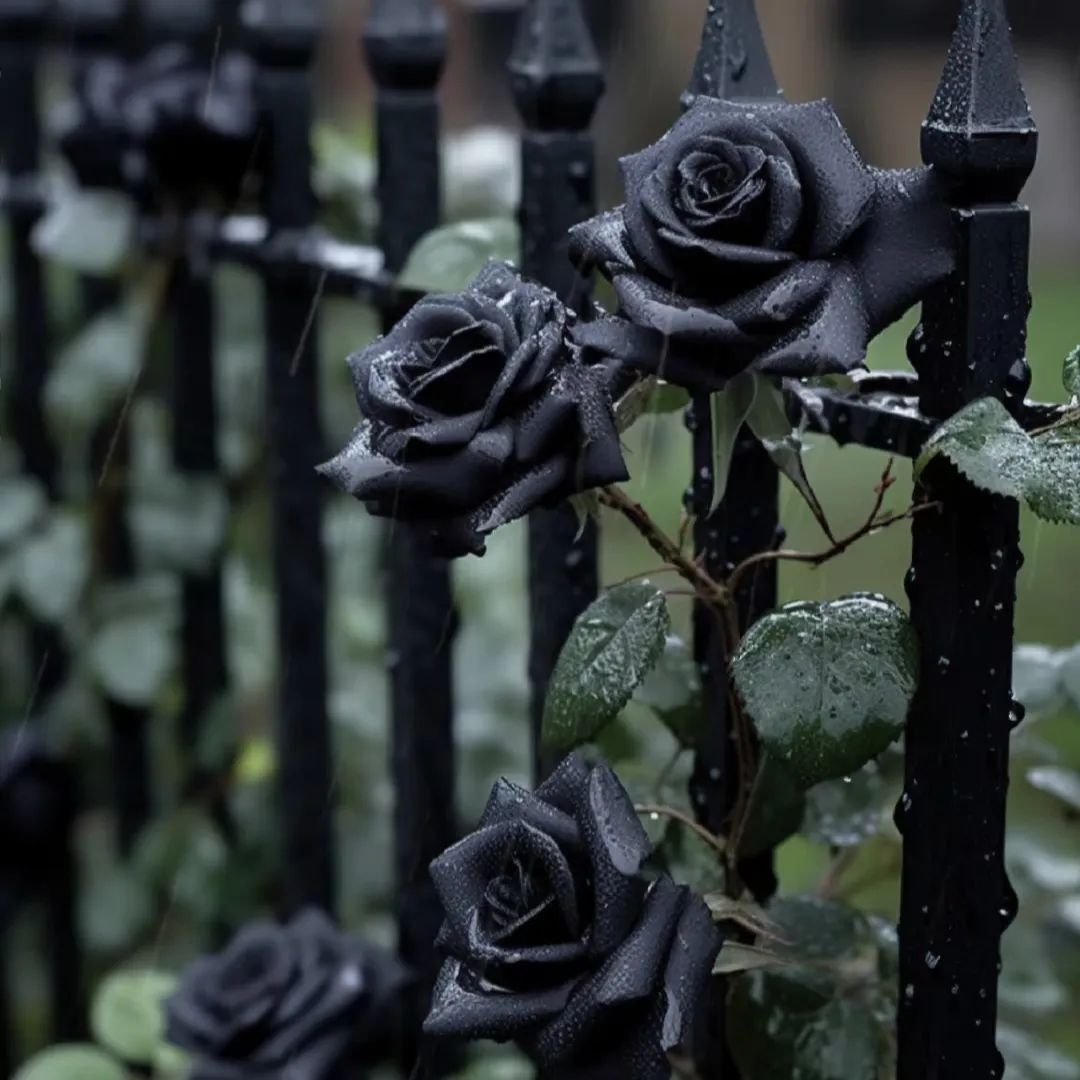 🌹✨ ¡Semillas de Rosa Negra Rara – Belleza Misteriosa para tu Jardín! ✨🌹